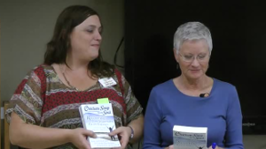 Celeste and Judith at booksigning event